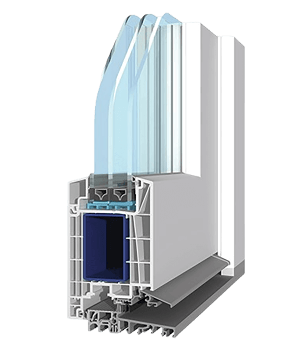 Salamander bluEvolution 82 MD – 6 kamerų durys