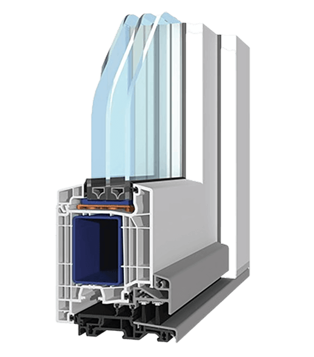 Salamander bluEvolution 92 MD – 6 kamerų durys