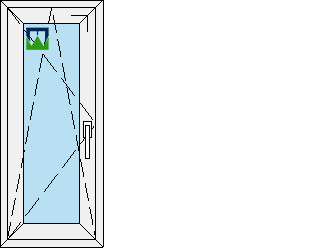 500x1200 rankena dešinėje