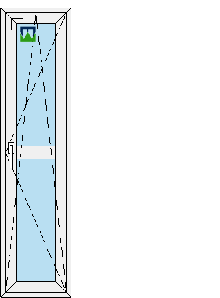 500x2050 rankena kairėje