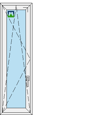 550x1900 rankena dešinėje