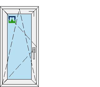 600x1250 rankena dešinėje
