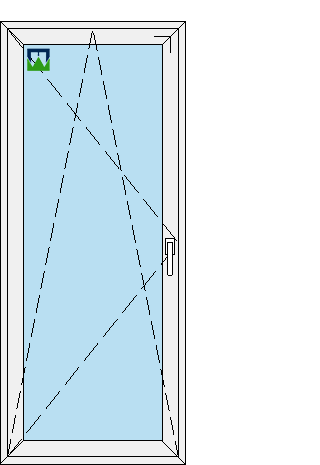 900x2150 rankena dešinėje