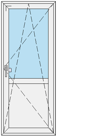 750x2100 rankena kaireje