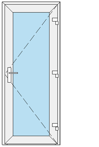 900x2100 rankena kaireje