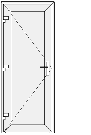 750x2100 rankena dešinėje